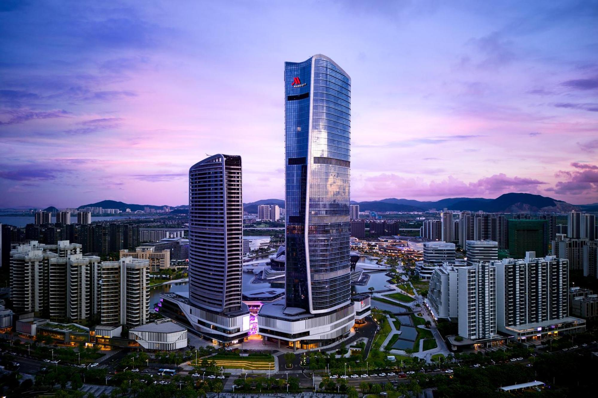 Zhuhai Marriott Hotel Jinwan Exteriör bild