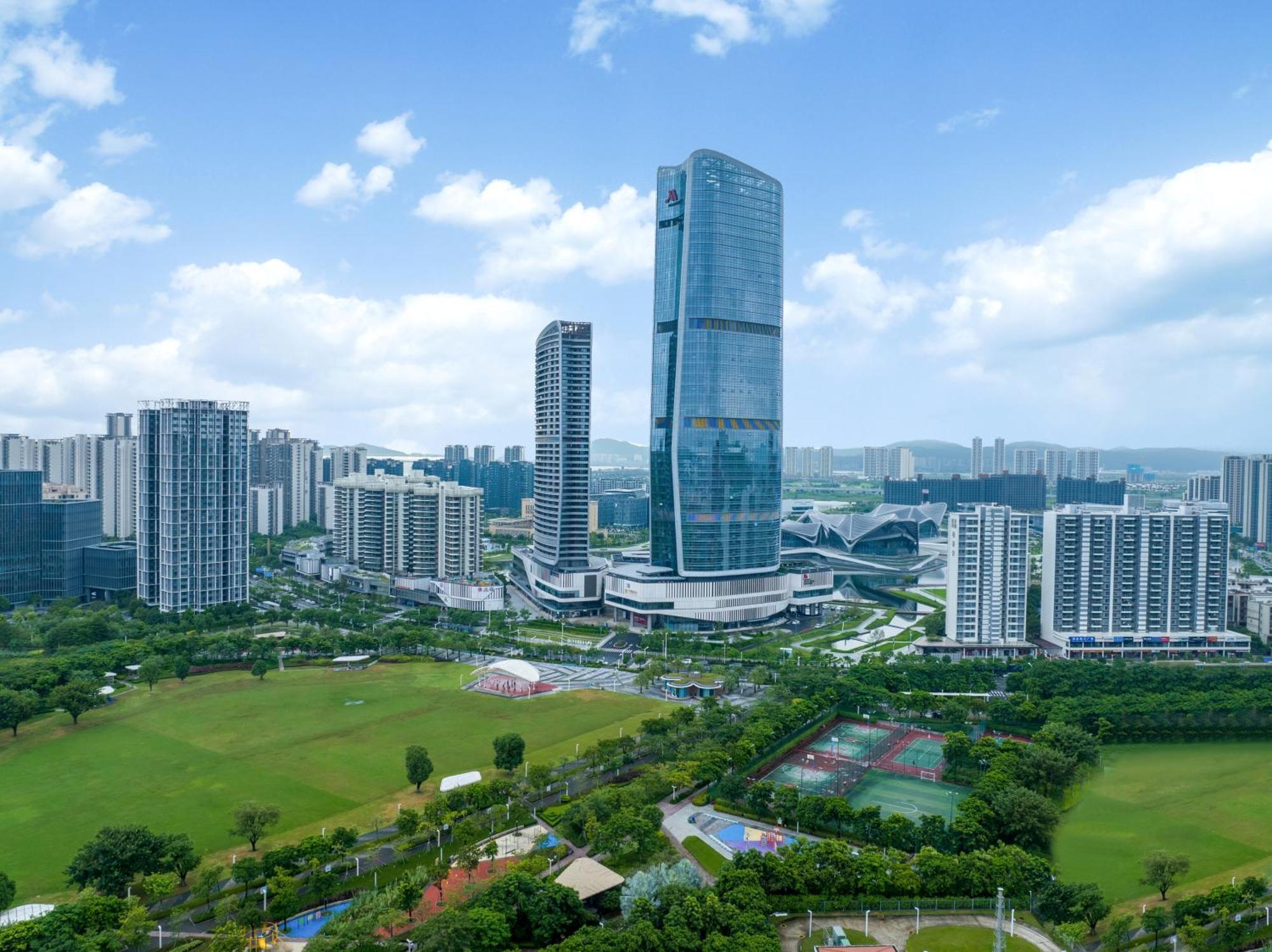 Zhuhai Marriott Hotel Jinwan Exteriör bild